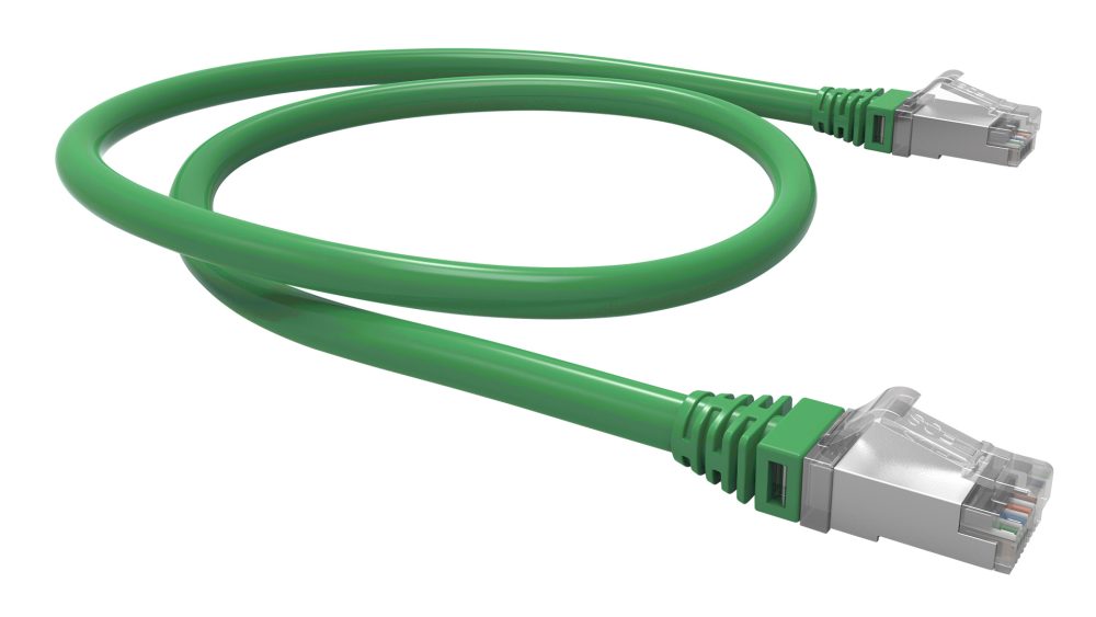 PATCH CORD F/UTP GIGALAN GREEN CAT.6A - LSZH - T568A/B - 2.5m - VERMELHO (BLINDADO)